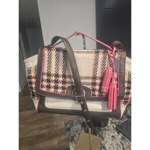 Coach Legacy Colorblock Plaid Bag